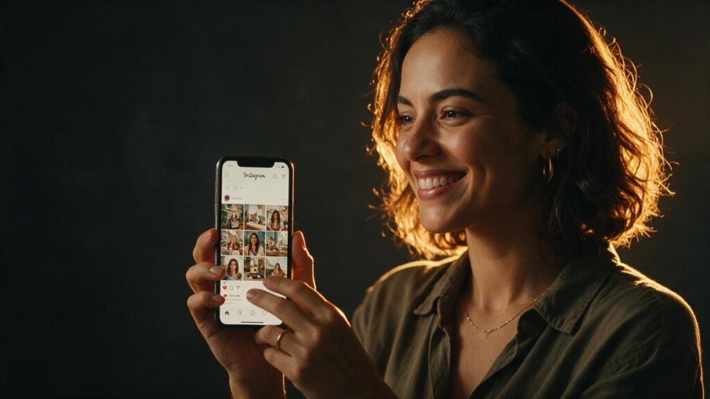 Empreendedora usando o Instagram para vender - Dellgrappo
